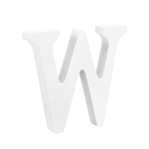 Cabilock 8cm Wooden Letter Decor Living Room Decorations Wedding Decor Letter Party Decorations