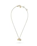 Philipp Plein Collar de mujer de acero inoxidable IP oro Plein Legacy PJREA20NU
