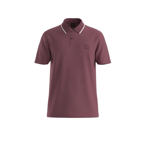 Boss Passerford 10280967 01 Polo da Uomo, 618 Rosso Medio, S