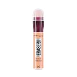 Maybelline Instant Anti-Age Eraser Eye Concealer for Face, Dark Circles, Blemish & Fine Lines Concealer, Full Coverage, Dermatologist Tested, Suitable for Sensitive Skin, Shade: 00 Ivory