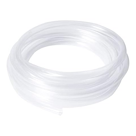 Quickun Industrial Grade Plastic PVC Vinyl Tubing, 1" ID x 1-1/16" OD Clear Tube BPA Free Heavy Duty, 10FT Cover
