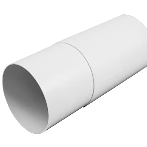 Steinberg14 Diameter 150mm / 6inch Telescopic Ventilation Pipe 300-500mm / 12-19.7 inches for Ventilation System Round Duct for Exhaust Duct or Supply Air Duct