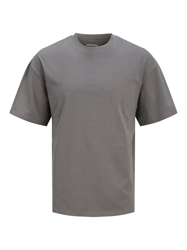 JACK & JONES Mens Jjeorganic Basic Tee O-Neck Noos T-Shirt, Castlerock, L UK