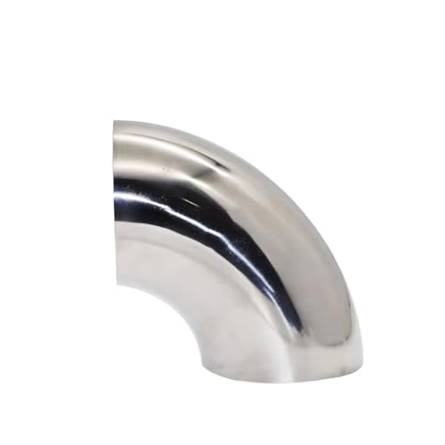 Tuyau soudage sanitaire coudé 90° acier inoxydable 304 embout silencieux échappement 22mm