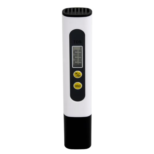 Joyan Testeur d'eau et de TDS - Testeur de Qualité d'eau Professionnel pour l'eau Potable, la Piscine, l'Aquarium et Le Laboratoire - Plage de Mesure 0-9990...
