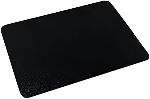 Medium 30x40cm Premium Textured Glass Chopping Board, Black Kitchen Worktop Saver Protector Made in The UK