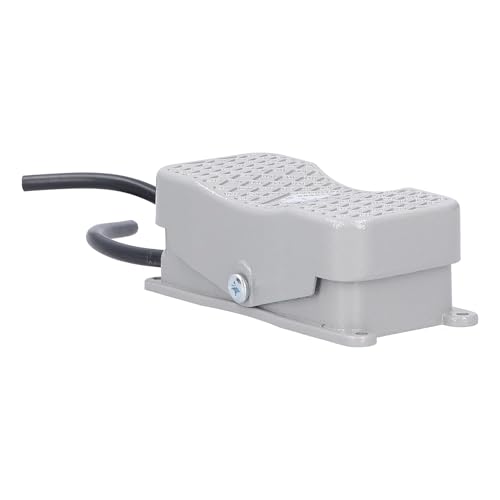 Interruptor de pie de aluminio Walfront 250V 10A antideslizante 6