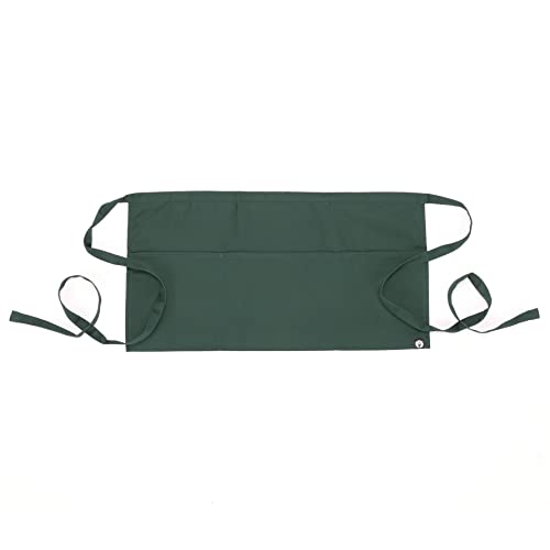 Chef Works Unisex Waitress Apron, Hunter Green, One Size