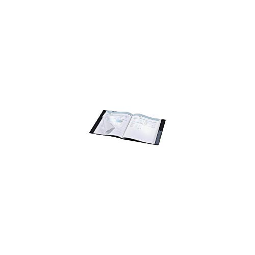 Cardinal Spine Vue Showfile, Black, Letter Size, 24 Pockets, 1 Per Box, (51232) #TOP1