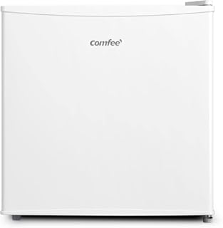 COMFEE’ RCU40WH2(E) 31L Congelatore piccolo, Freezer piccolo con porta reversibile, Mini congelatore a 4 stelle, Silenzioso, Per Ufficio, Hotel, Casa, Bianco