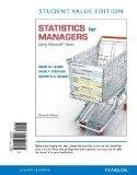 Statistics for Managers Using Microsoft Excel, Student Value Edition; MyStatLab for Business Statistics -- ValuePack...