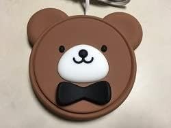 ☆かわいい静音・3温度設定付きコーヒーカップウォーマー かわいい静音