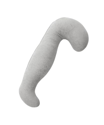 [ニッセン] まくら屋さんが考えた 頭から支えるタオル地 抱き枕 グレー 抱き枕 - nissen(ニッセン) - 商品画像