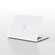 eleger Hülle kompatibel mit 13 MacBook Air M4 A3240 M3 A3113 M2 A2681 mit 13,6-Zoll-Display, Ausgabe 2025 2024 2022, Schutzhülle Hart Case, Mattweiß