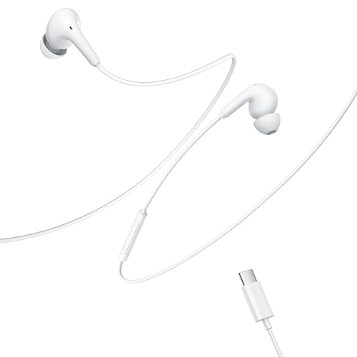 Image of Edifier P230 USB-C Wired Earphones, Hi-Res Audio, 12.4mm Dynamic Driver, IP54 Water Resistant -White