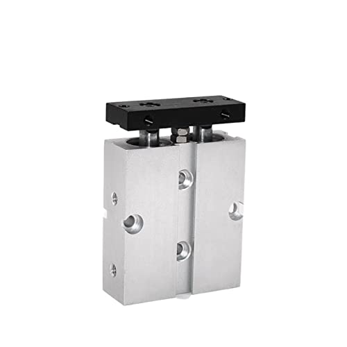 Cilindro neumático compacto de aluminio para solucionar fallos de movimiento lineal 3