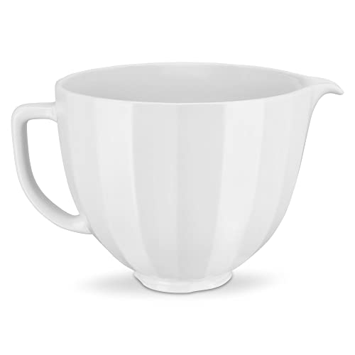 Tazón cerámico 5 cuartos KitchenAid para mezcladora miniatura 1