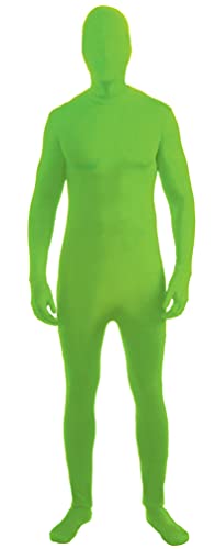 Combinaison vert fluo opaque et respirante costume adulte pour show
