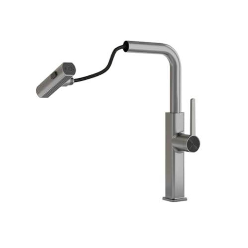 �����֌��A �L�b�`���֌� �t���L�V�u�������o���m�Y�� �L�b�`���V���N�~�L�T�[ �X�g���[���X�v���[(Grey Faucet)