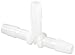 Eldon James T0-4NN Natural Nylon Equal Barb Tee, 1/4" Hose Barb (Pack of 10)