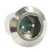 XLR Connectors 3P M SLD XLR CONN Ni FINISH, Ag PLT