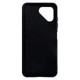 Syline Premium Housse Case Cover Etui Coque TPU Silicone Couverture Protecteur Case pour Fairphone 4 6.3'' Gel Rubber Noir