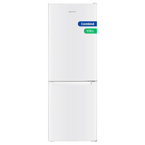 GEDTECH Frigorifero combinato congelatore basso 173L GCB173WH -...