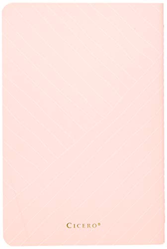 Caderneta Meu Pequeno Cicero Pastel 14X21 Pontado Rosa Listrado, Cicero, 6399, Rosa, 14 X 21