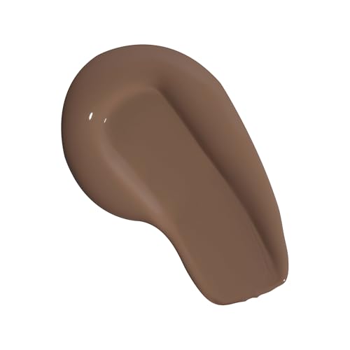 Image of Revolution Skin Silk Radiant Satin Serum Foundation, F15NC Dark Skin Tones | Buildable Coverage, Hydrating Hyaluronic Acid for a Natural Finish, Vegan & Cruelty-Free, 0.77 fl oz