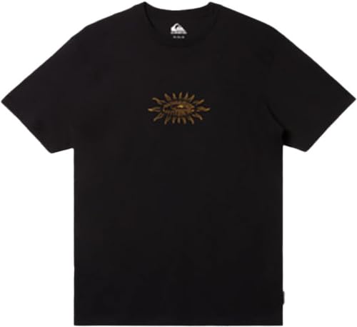 T-shirt Quiksilver Sun Flare Mor confortable et résistant au style authentique