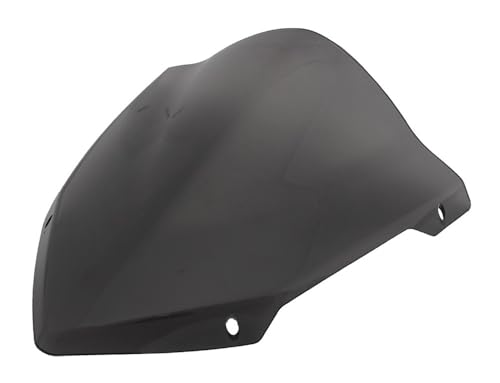 Pare-brise Yamaha MT 07 noir idéal pour trajets autoroutiers et road-trips