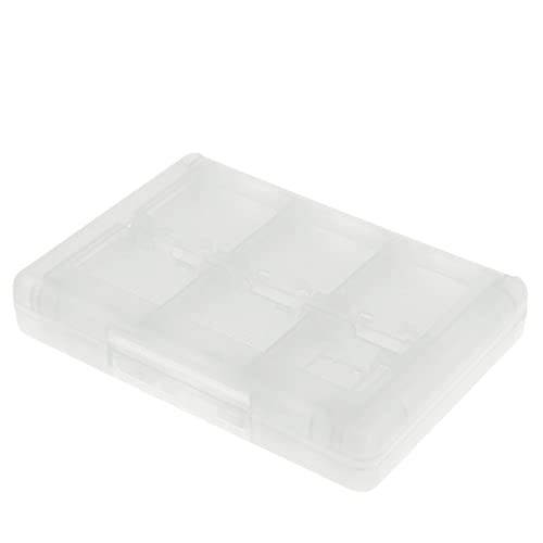 Zhixteu 28 en 1 Porte-Cartes de Jeu pour Nintendo 3DS / DSi/DSi XL/DSi LL/DS/DS Lite, Porte-Boîte de Rangement pour Cartouches (Blanc)