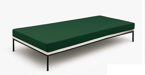 Image of ATOOTFUSION Orthopedic High-Density HR Foam Mattress | High-Resilience (HR) Dual-Sided Foam | Single Size Bed Mattress - 3-Year Warranty (Bottle Green, 72X35X3 Inches)