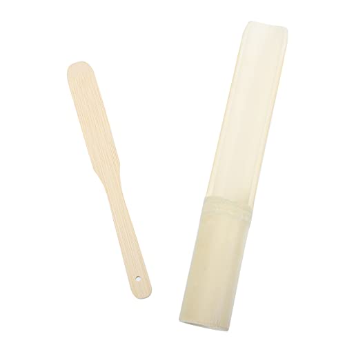 FUNOMOCYA Bamboo Shrimp Sliding Spoon Meatball Serving Spoon Diy Meatball Mold Shrimp Ball Tool Home Kitchen Supply