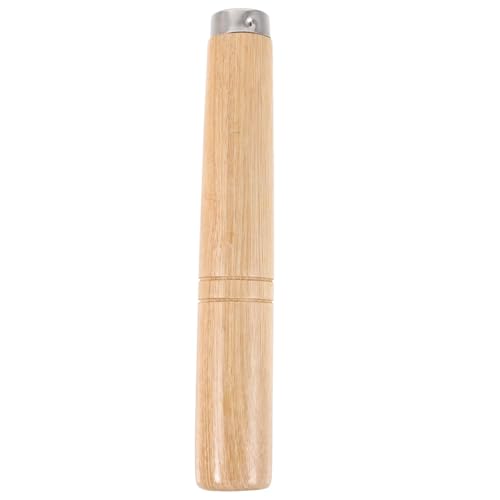 STAHAD Mango de Olla de Madera Maciza Agujero de 5.5 Mm, Accesorio Repuesto para Sartenes, Mango Ergonómico Resistente al Calor para Utensilios de Cocina