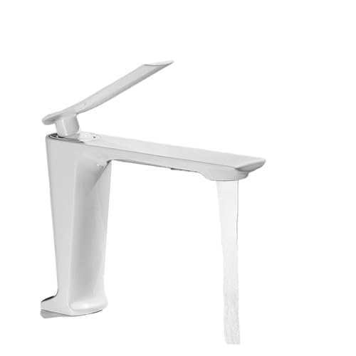 Robinetterie salle de bain chrome COMPTOP mitigeur court eau chaude froide pour vasque