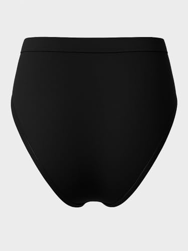Image of Women's Soft Cotton Mid-Rise Bikini Briefs | Pack of 2 | Seamless Feel | Stretchable & Breathable Everyday Underwear | Comfortable Fit