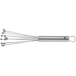 Batidora De Brazo Wmf WMF Profi Plus Batidor con Punta de Bolas, Acero Inoxidable Pulido y Negro, 21 cm