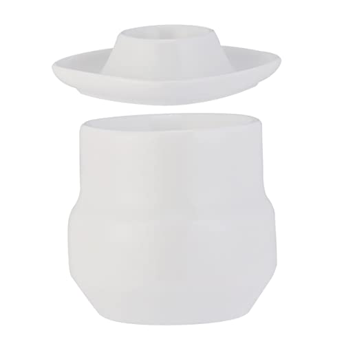 OKUMEYR 2pcs Ceramic Egg Tray Egg Cup Egg Rack for Home Breakfast Egg Holder Creative Egg Tray Elegant Design