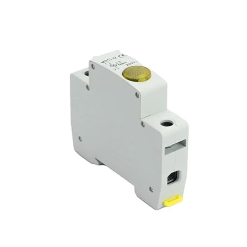 Boîte de distribution avec indicateur de puissance armoire 240V jaune