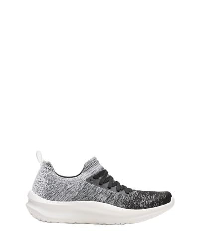 Clarks Women's Solevana Lace Sneaker, Black Combination, 10