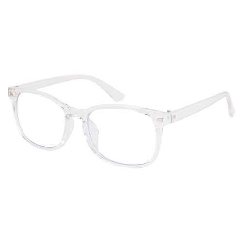 Image of Blue Light Glasses for Woman Men | 99% Blue Light Blocking Glasses | Computer Glassess | Gaming | TV Phone Screen Reader Square Frame | Anti Eyestrain & UV Glare,1 Pack