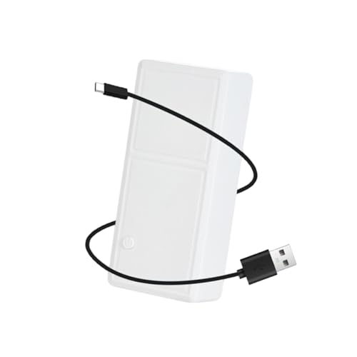Leefasy Mini Aquarium Air Pump, Fish Tank Aerator Pump, Sturdy Multifunction Energy Saving Tool Quiet 6.5x3.9x14.7cm Compact, Rechargeable Battery