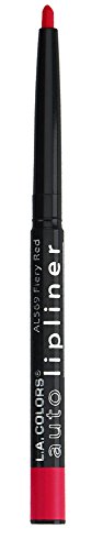 L.A. COLORS Auto Lipliner Pencil, Fiery Red CAL569
