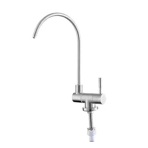 Grifo del Fregadero de la Cocina cepillado con giro de 360 grados y función de agua filtrada