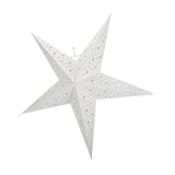 Abat-jour en papier : abat-jour utilise un matériau en papier, pratique, sûr et durable pour une longue période d'utilisation, abat-jour en forme d'étoile