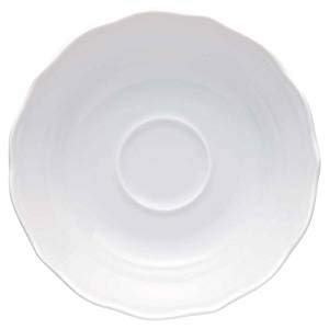 EKM Living Hutschenreuther Vorteilset 4 Stück Maria Theresia Weiss Kaffee-Untertasse Sp 02013-800001-14846 und Gratis 1 x Trinitae Körperpflegeprodukt