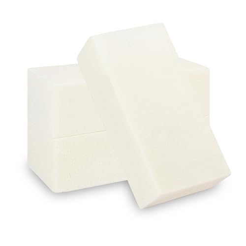 Nideen 3 Pack Dry Flower Foam (9.0 L x 4.13 W x 2.75 H) White Floral Foam Block for Artificial Flower Arrangement DIY Projects