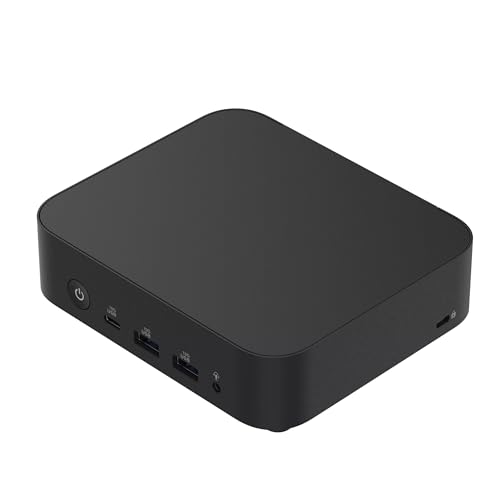 Intel NUC 14, pour ASUS NUC 14 NUC14MNK Essential Mini PC, CPU N97, 16GB RAM, 512GB SSD, Win 11 Pro, Wi-FI 6E, BT 5.3, Ordinateur de Bureau Professionnel pour éducation, TPE/PME & Edge Computing