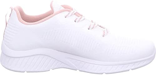 Skechers Women's Squad AIR Sweet Encounter Sneaker, Off White Engineered Knit, 8.5 | Image 5